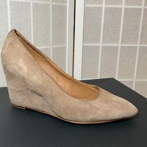 Franco Sarto Suede Pointed Wedge 7.5